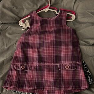 Plaid Pink Kids Dress
